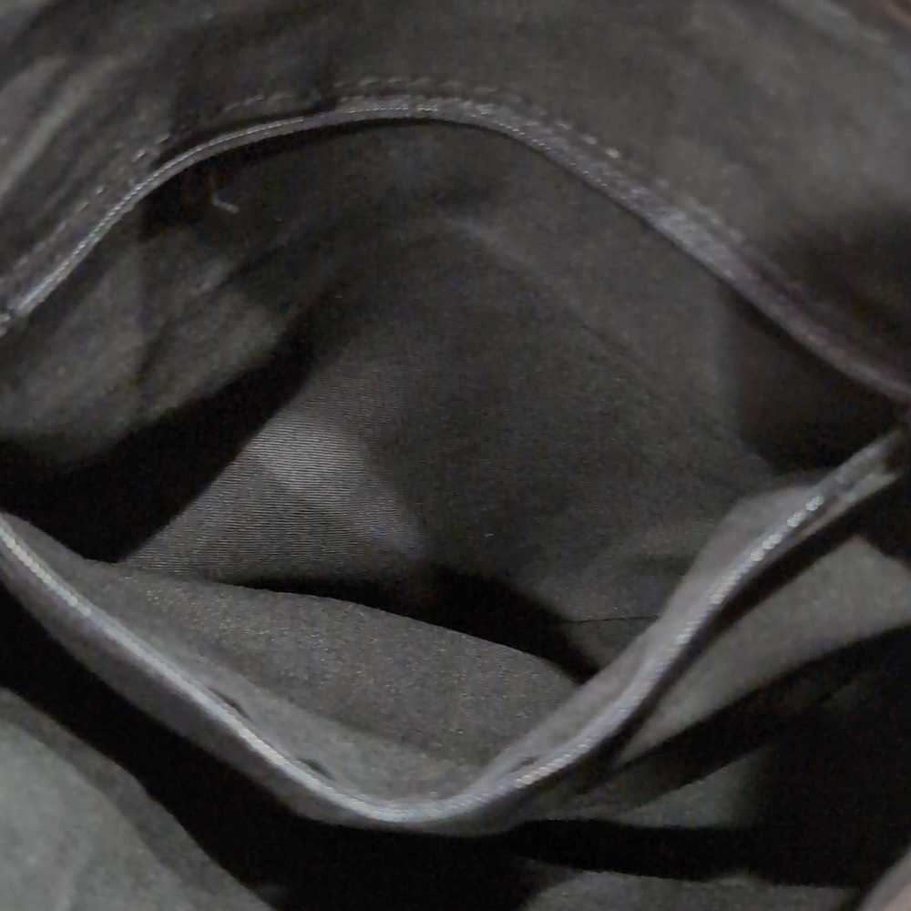 Esprit Brown Faux Leather Purse Hand Bag With Shoulder Strap - Picture 8 of 12
